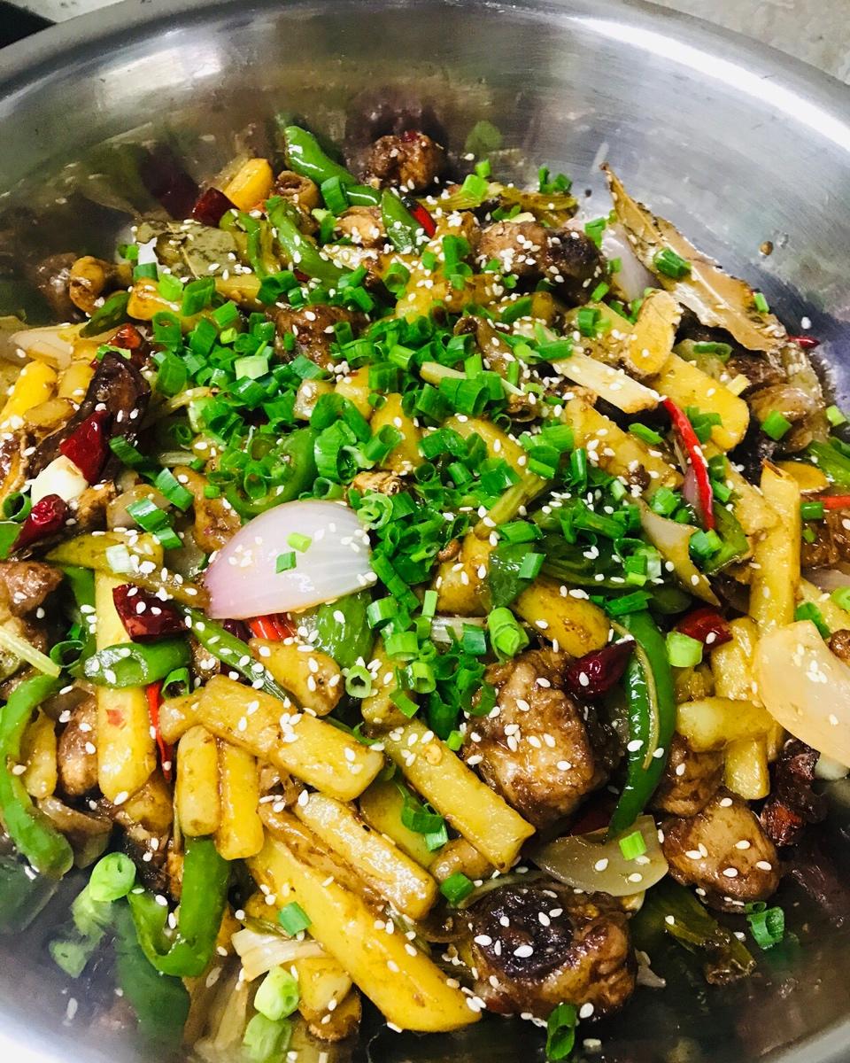 香辣干锅排骨