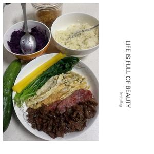 生酮韩式紫菜包饭 (超多馅料)的做法 步骤1