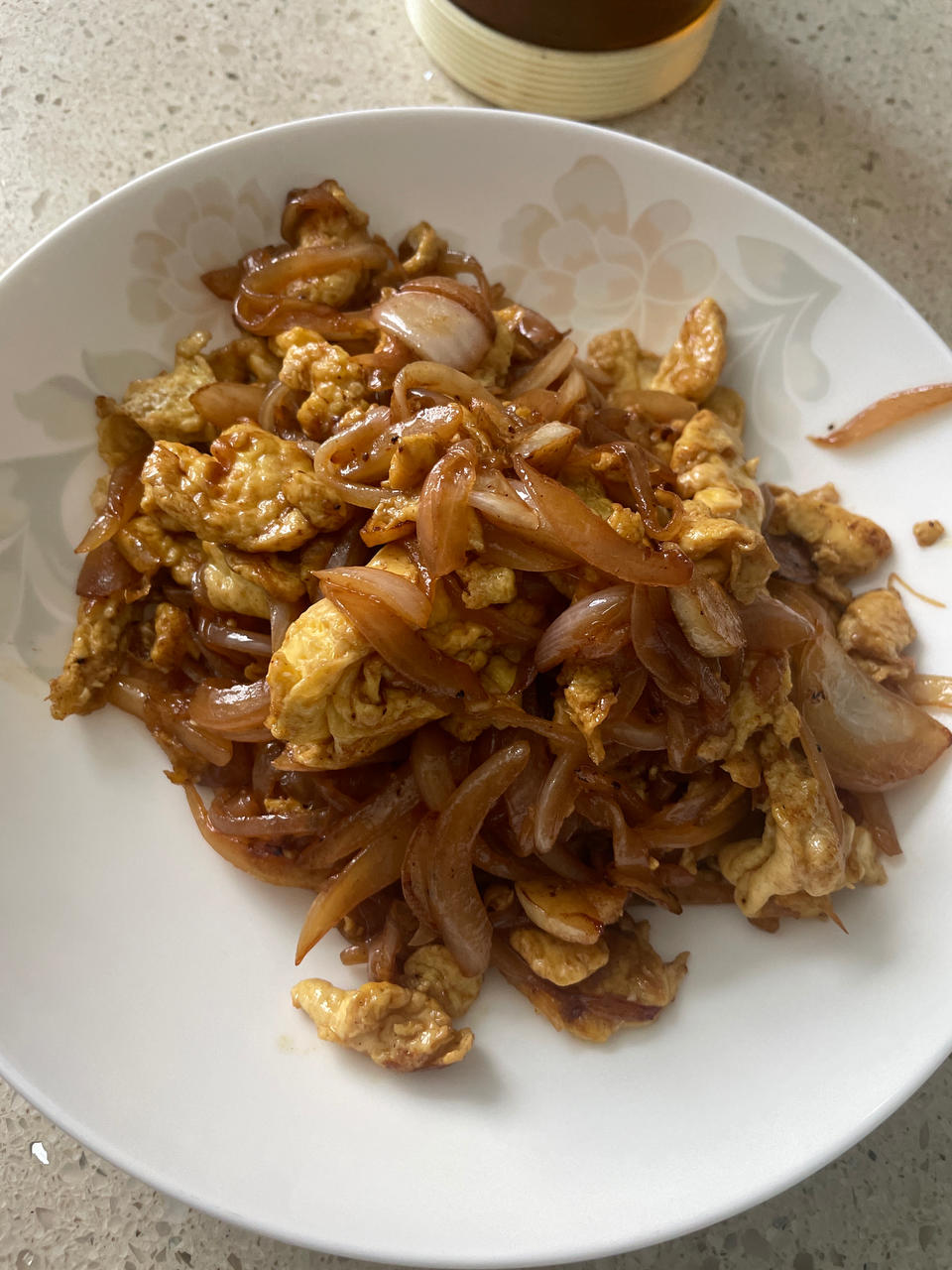 洋葱炒鸡蛋