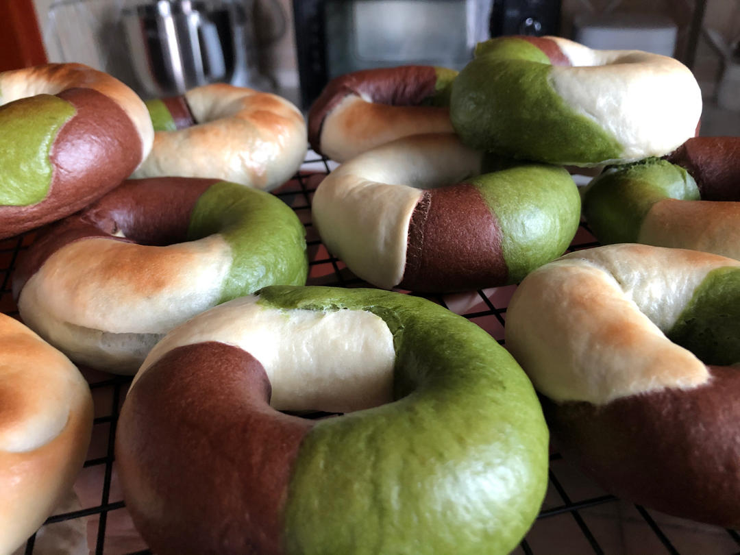 三色蜜豆贝果♥️颜控贝果爱上贝果的每一天