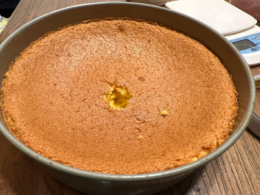 六寸戚风蛋糕(掌握这几点，做戚风就跟煮米饭一样简单)