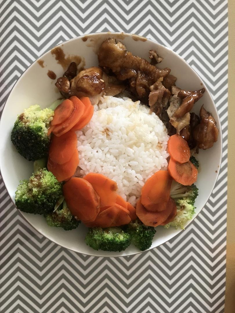 蜜汁照烧鸡肉饭