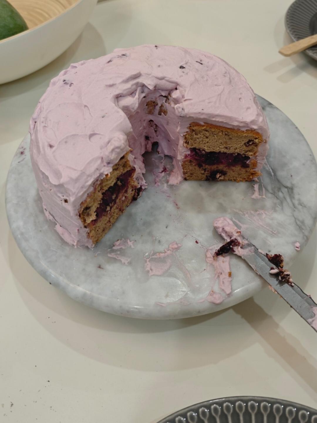 莓果酱戚风——北鼎烤箱食谱