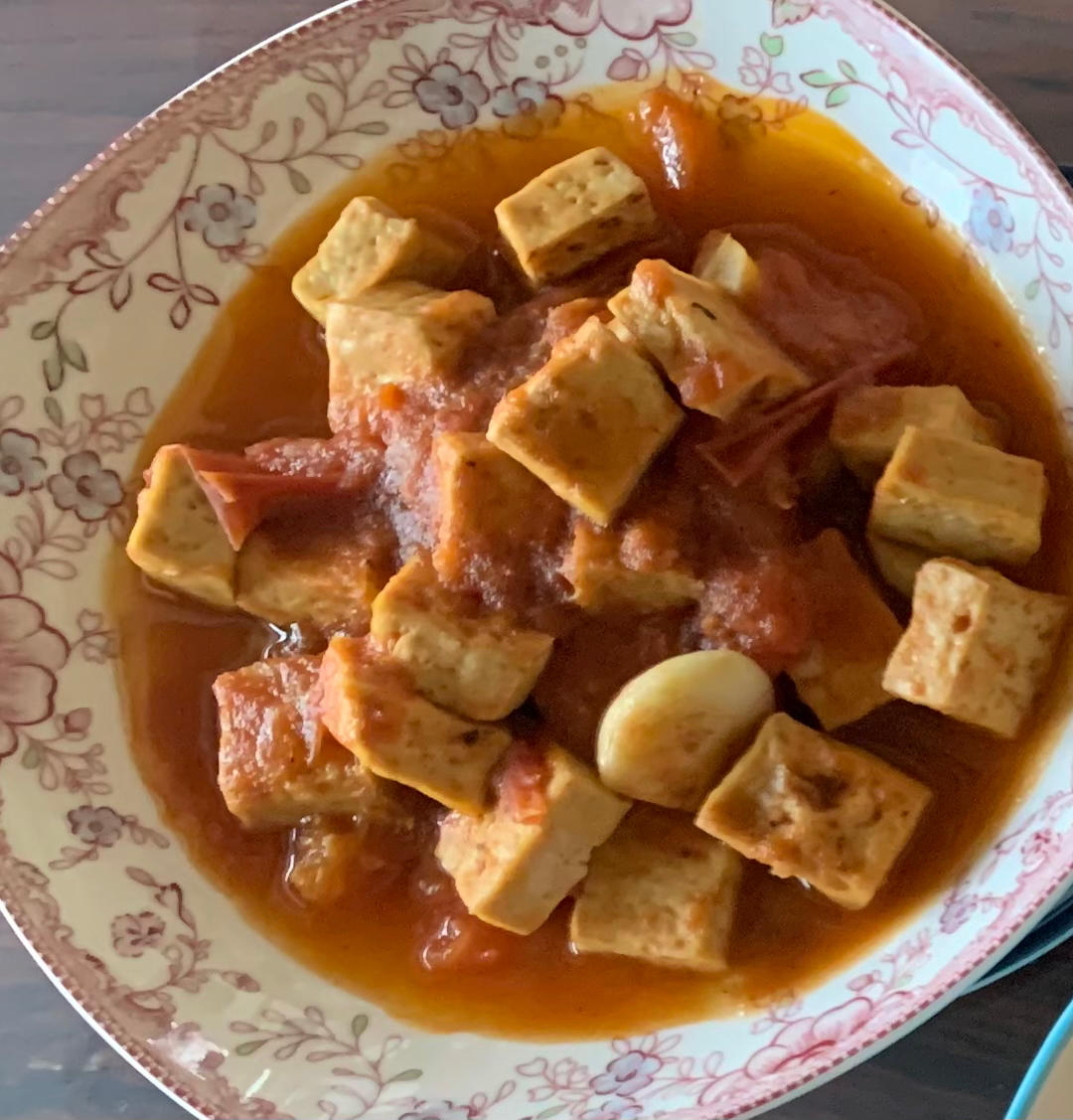 番茄烧豆腐