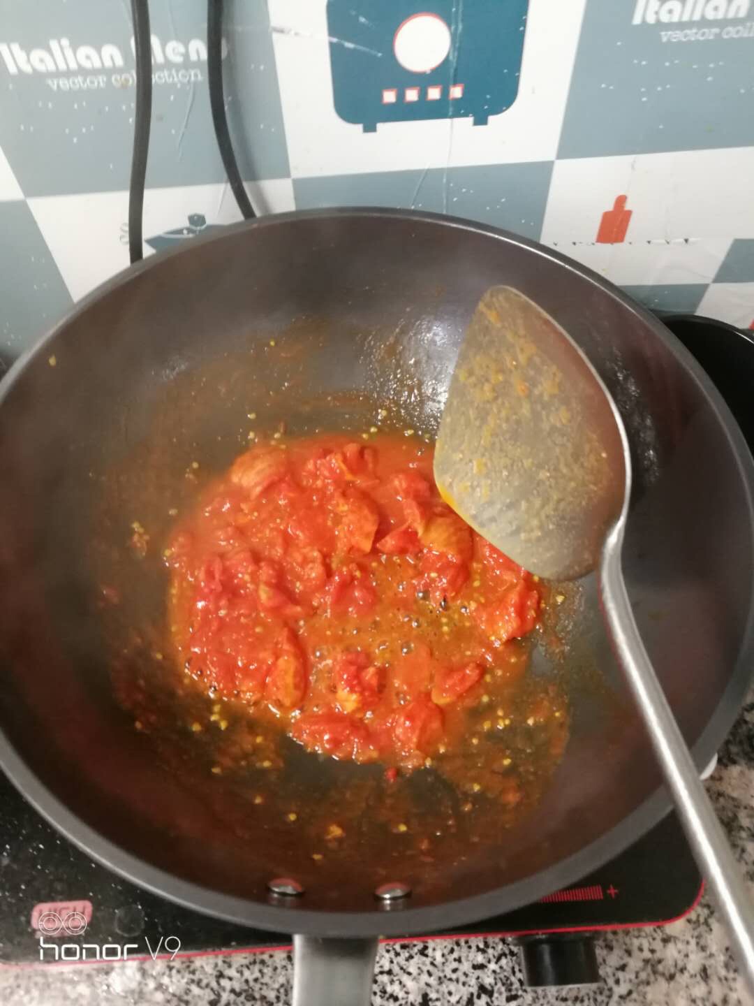 快手西红柿鸡蛋面🍜的做法 步骤6
