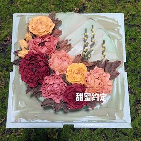 自然系韩式豆沙裱花