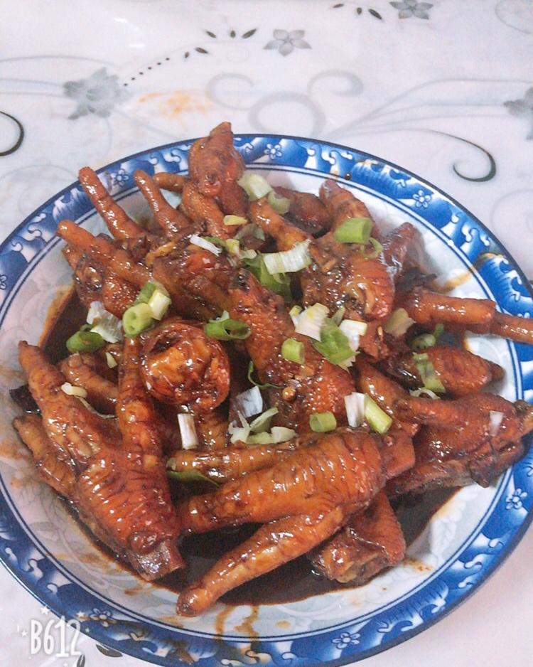 秘制红烧鸡爪