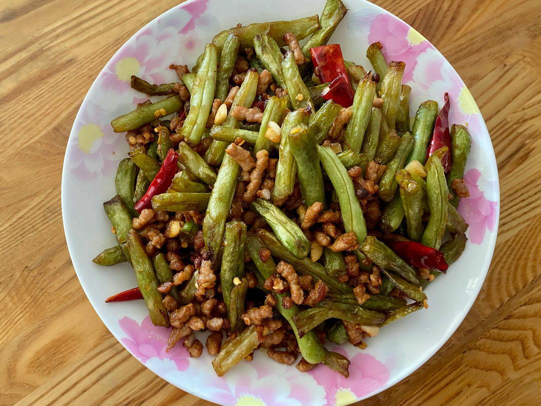 家庭版干煸豆角