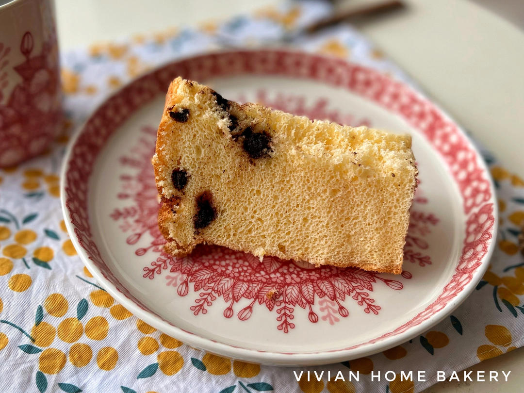 鲁邦弃种柠檬黑巧戚风蛋糕-消耗弃种