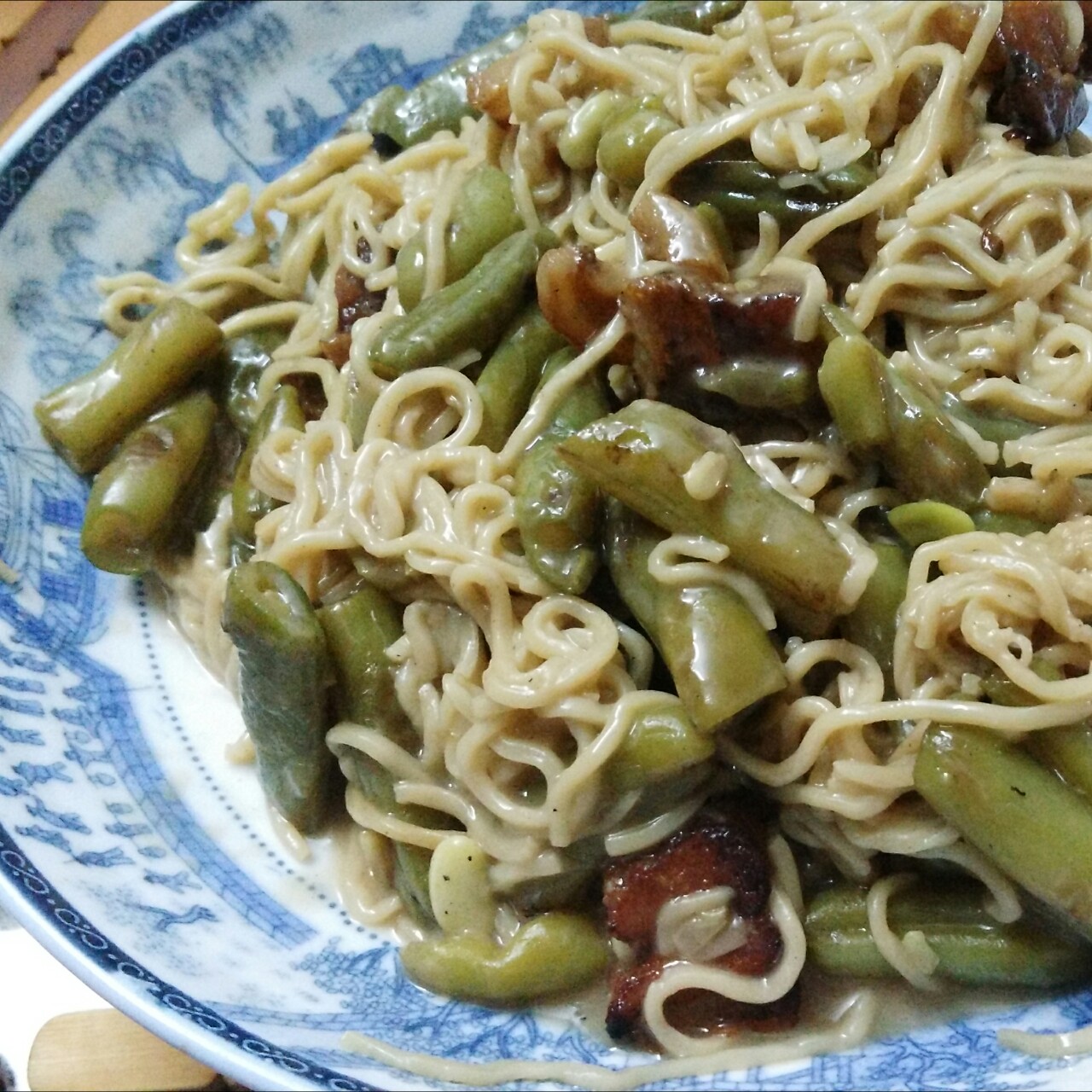 豆角焖面