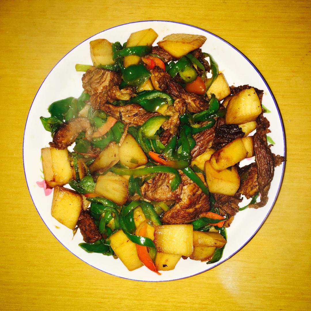 芒果炒牛肉