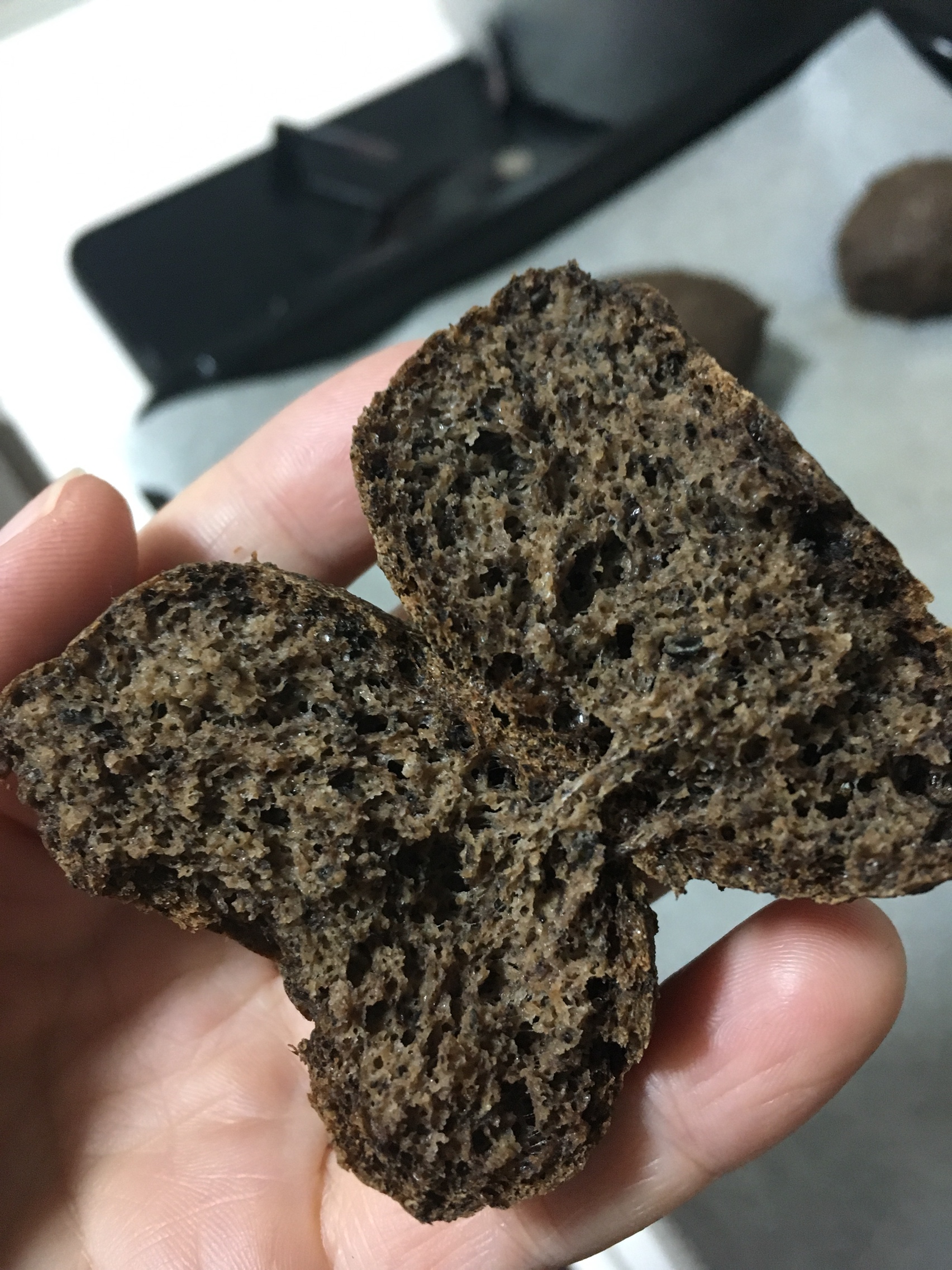 低碳きな粉面包～消耗洋车前子壳粉