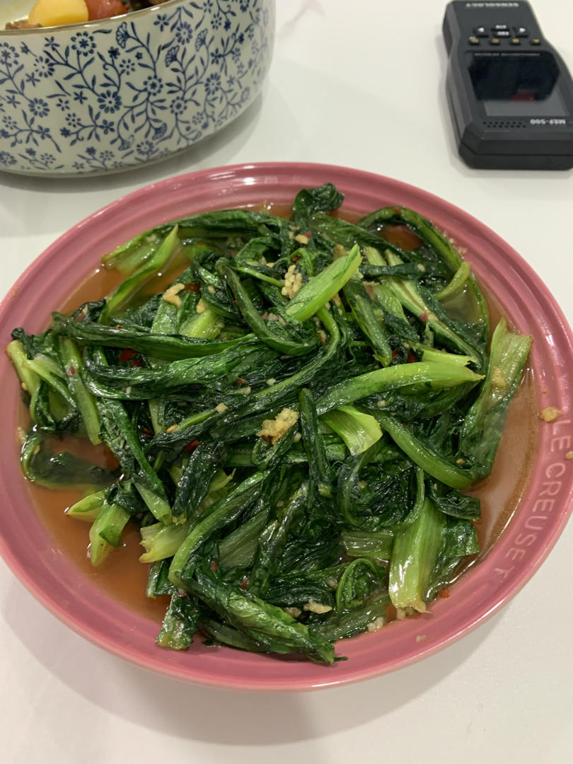 蒜蓉油麦菜（蚝油）