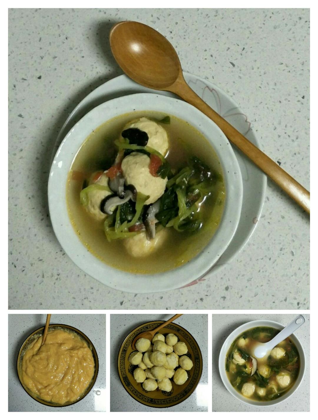 宝宝爱吃的嫩滑鸡肉丸子