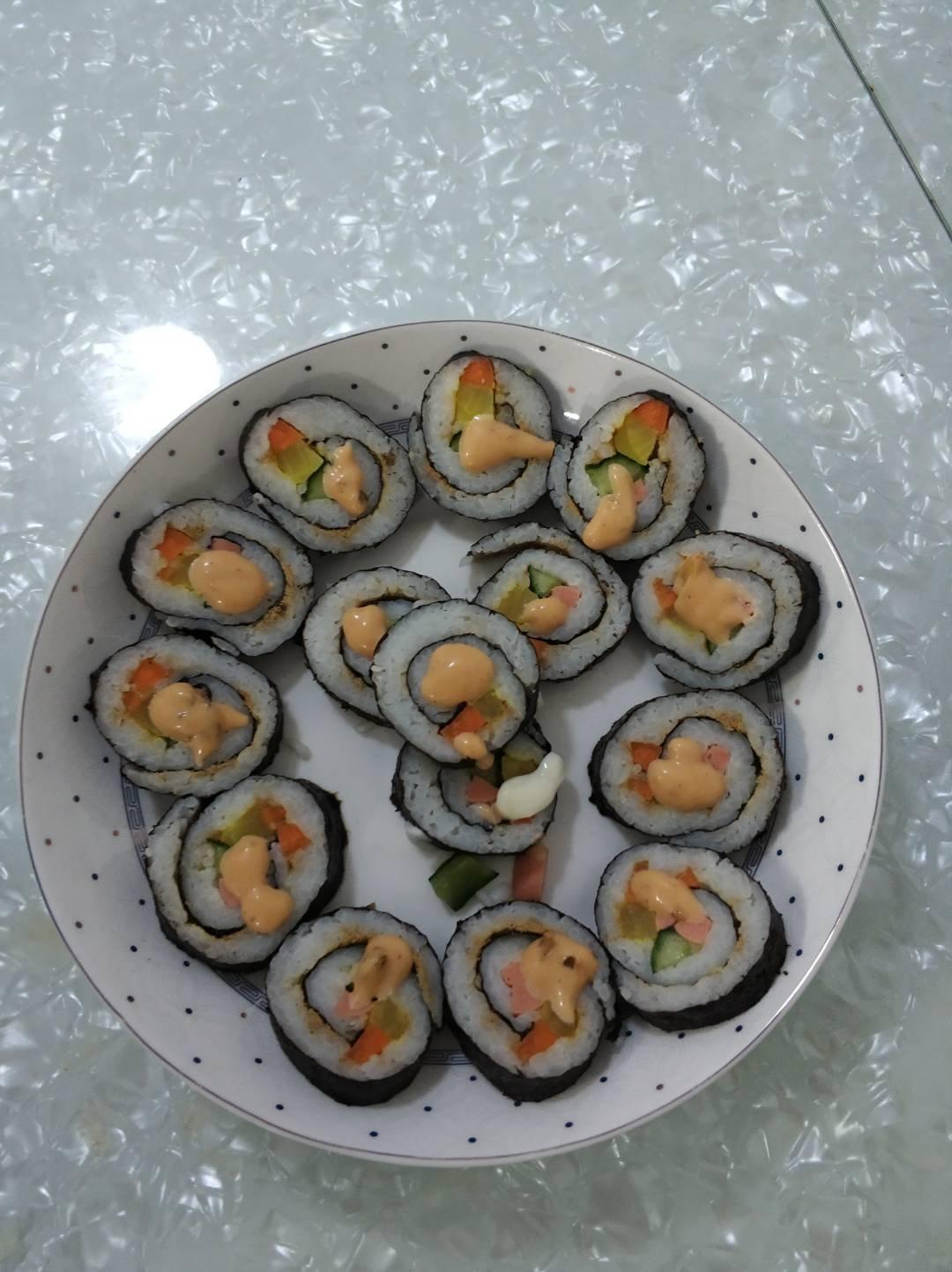 简单寿司/鸡蛋寿司/反转寿司/花样寿司/紫菜包饭
