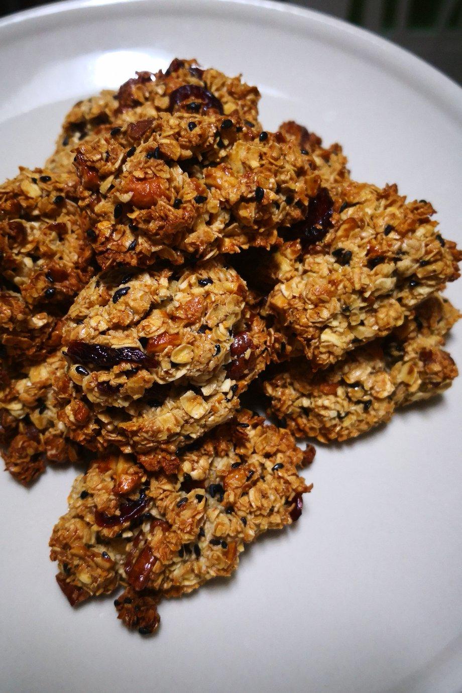 蜂蜜燕麦饼干
