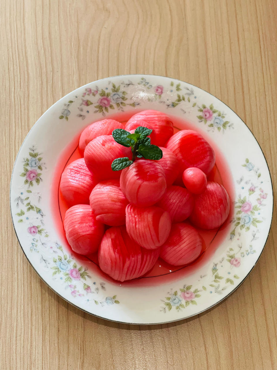 年夜饭头道菜～鸿运当头（樱桃小萝卜）