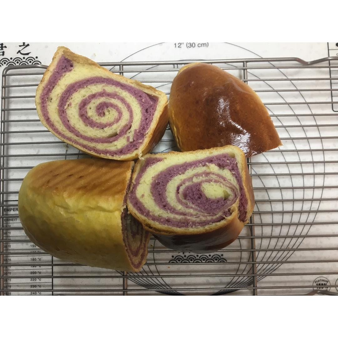 浪漫紫薯吐司