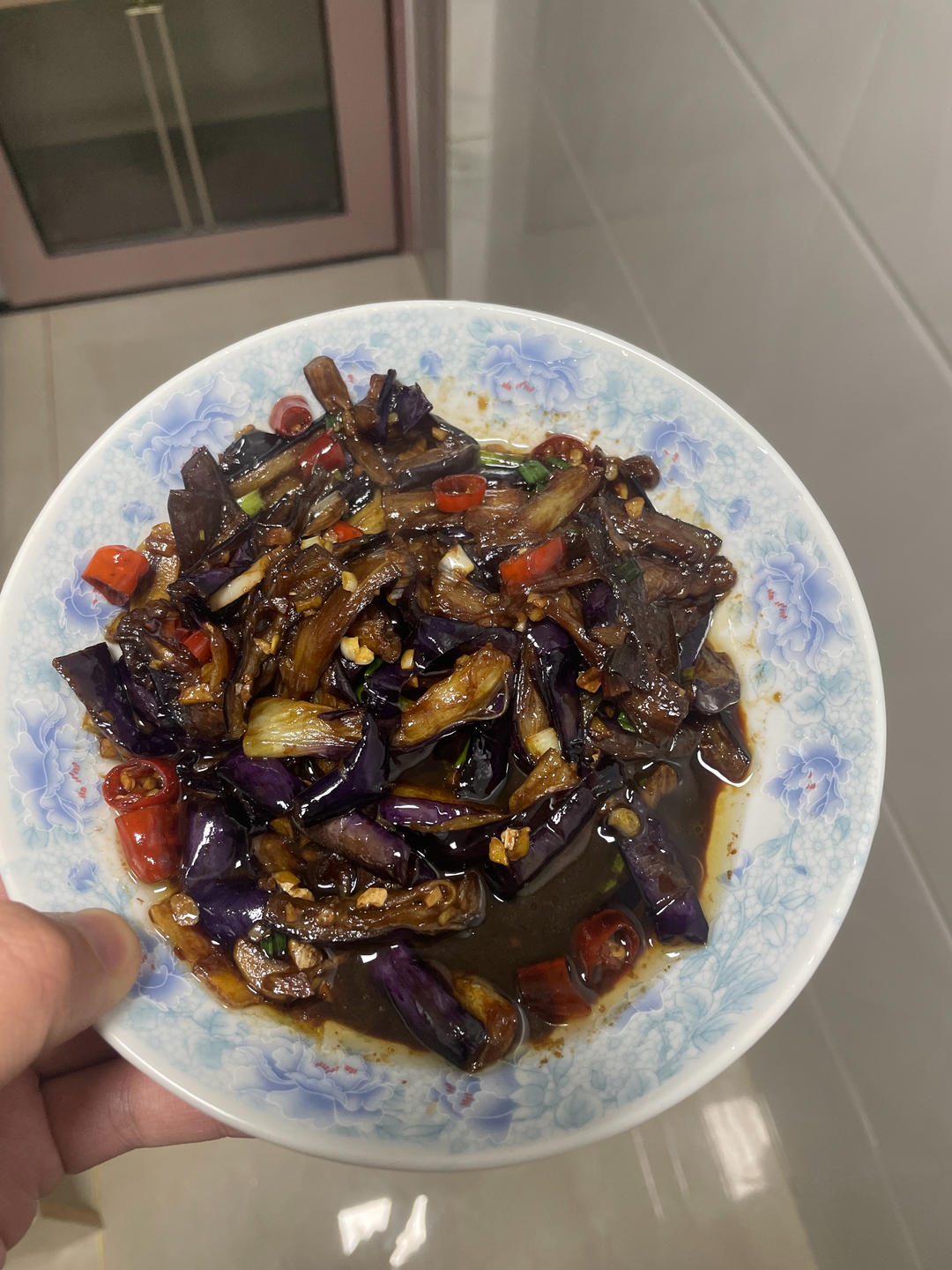 红烧肉沫茄子