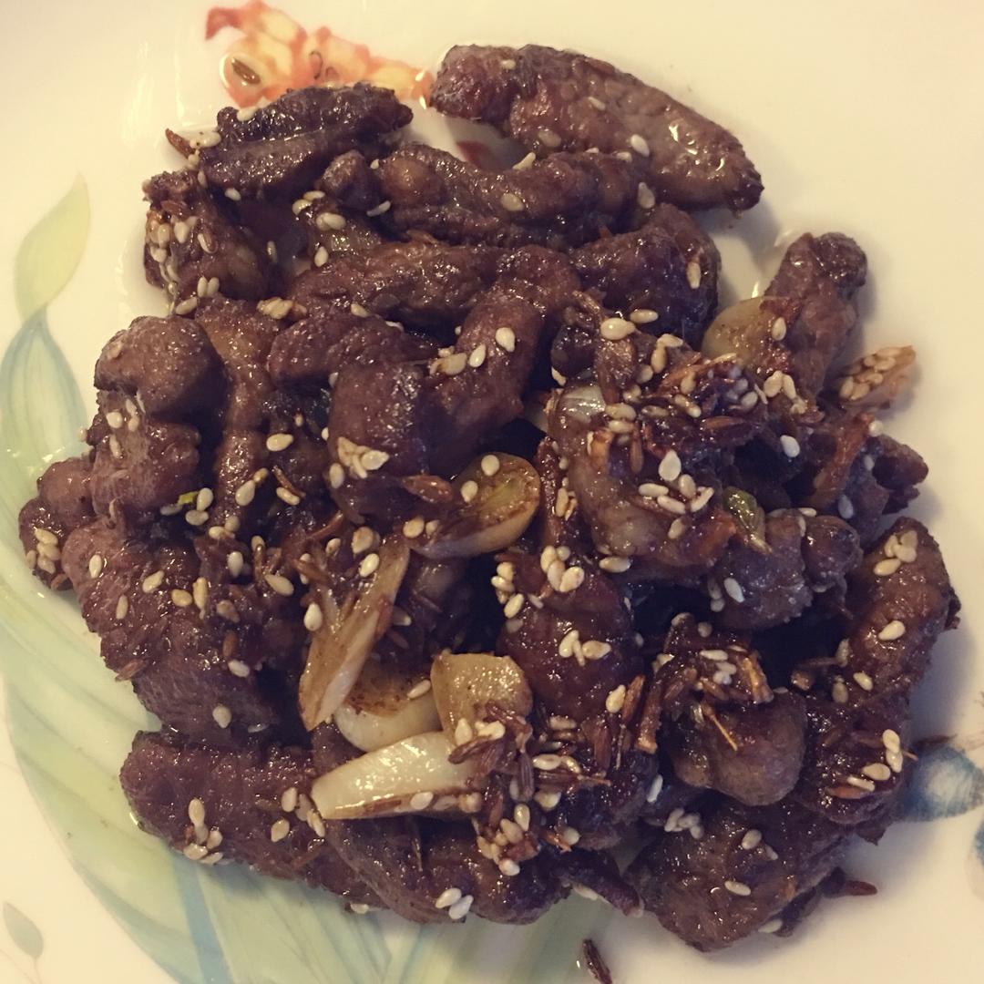 孜然羊肉