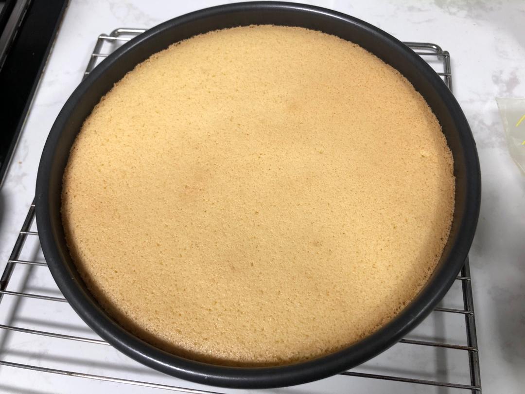 视频菜谱:原味戚风蛋糕8寸戚风蛋糕不裂