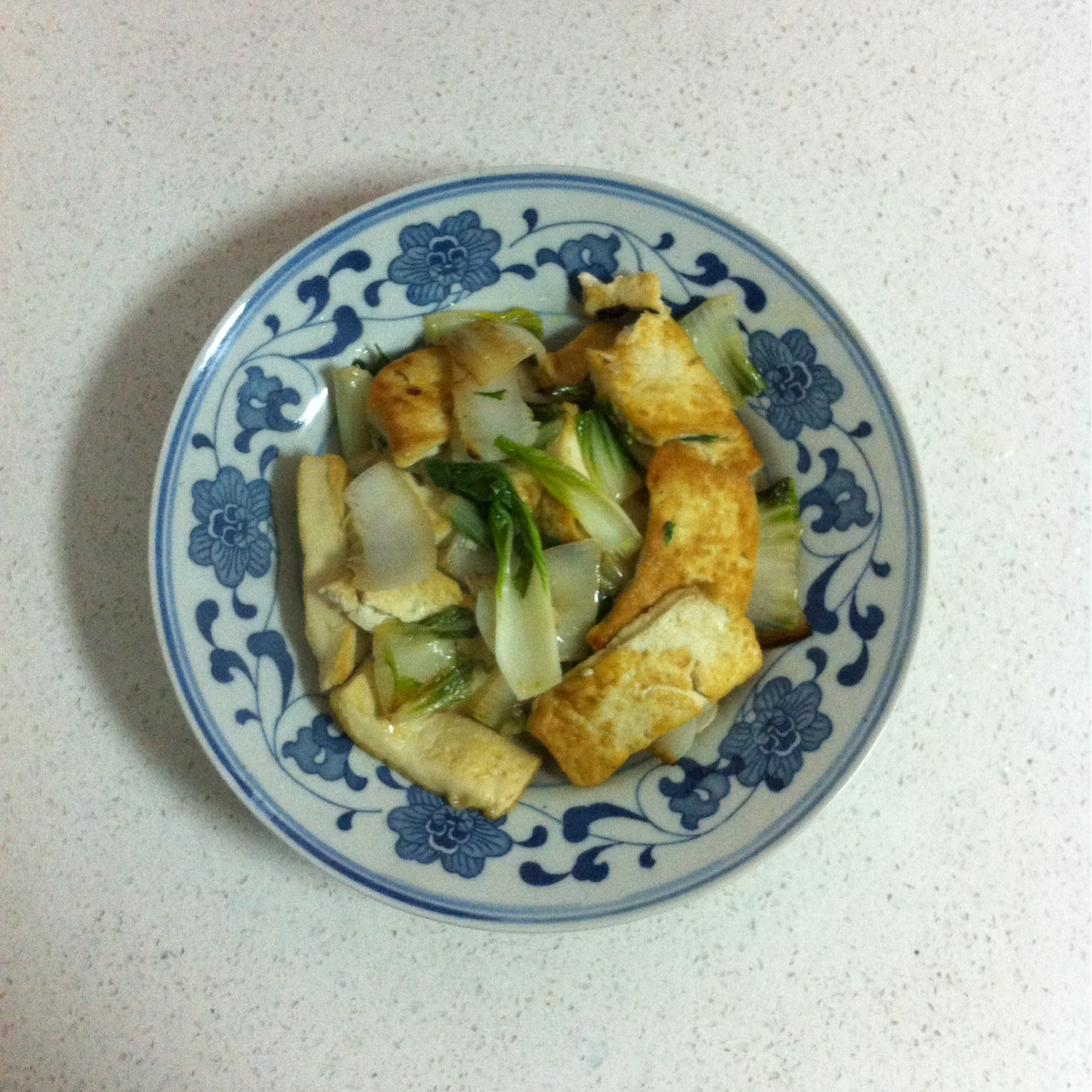 青菜豆腐