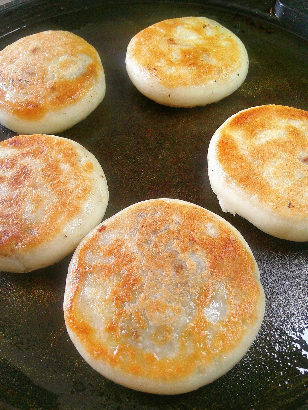 黑豆沙糯米饼