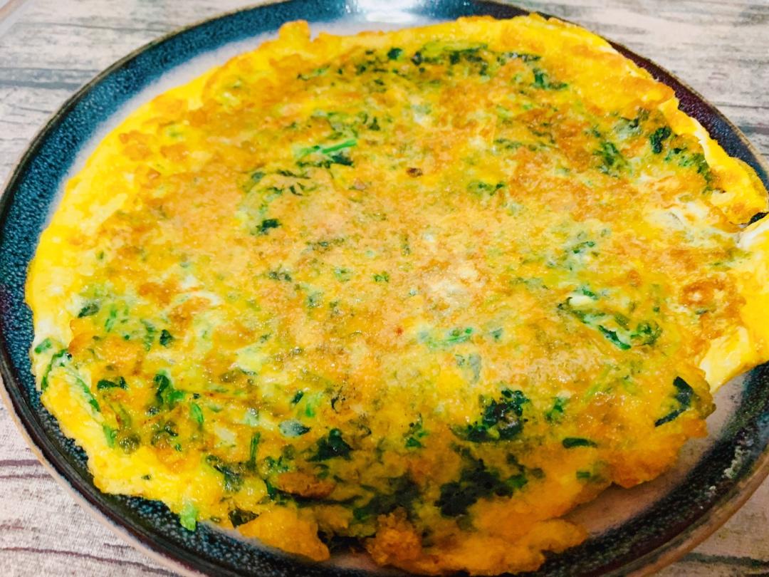 低脂菠菜蛋饼