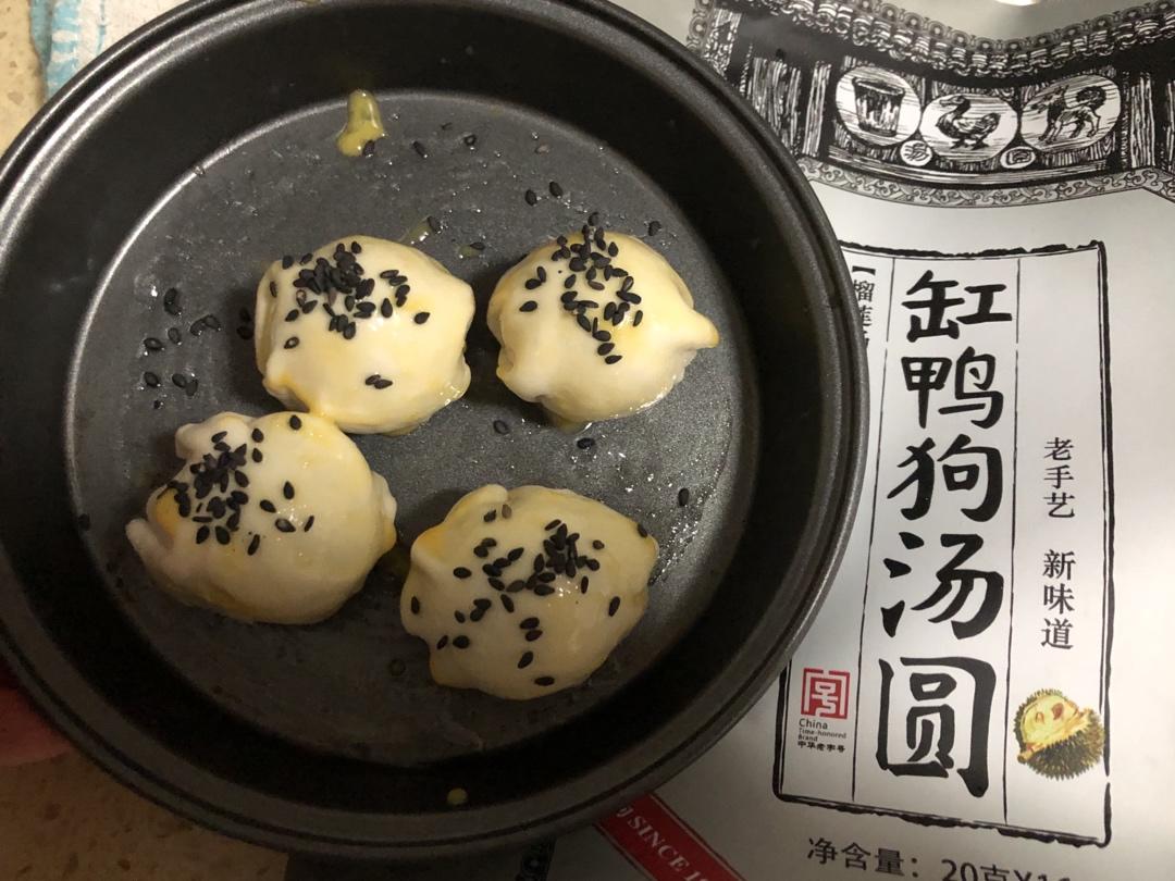 快速早餐手抓饼包汤圆