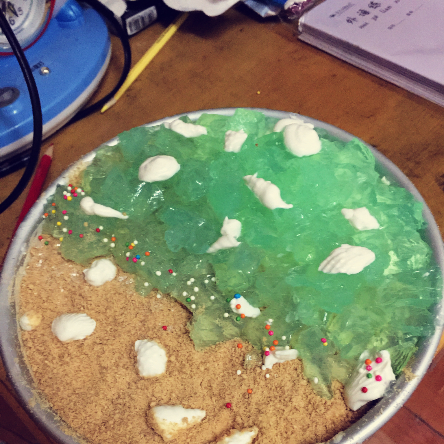 海洋慕斯蛋糕（无需烤箱版）