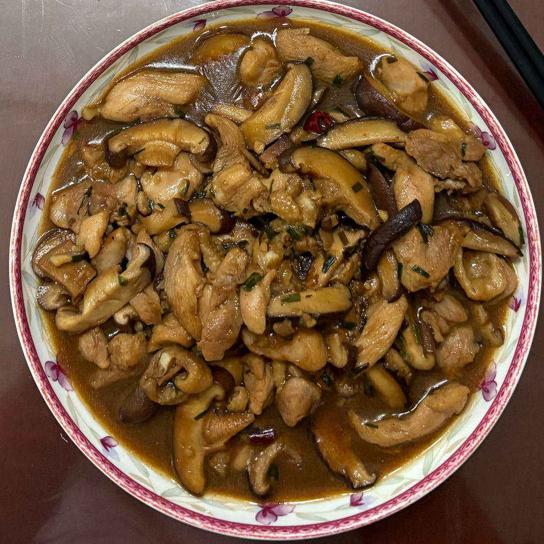 香菇滑鸡