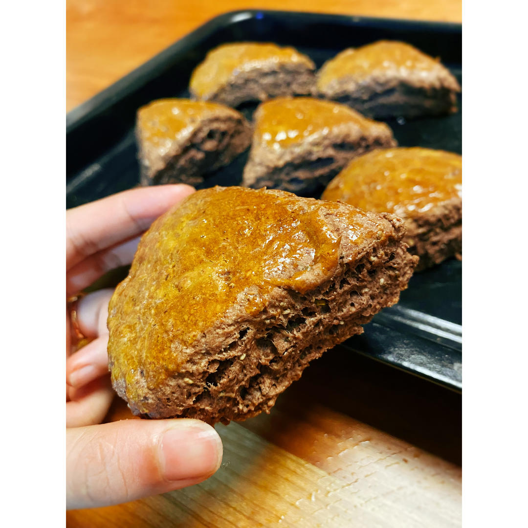 完美裂纹～百分百成功的超好吃奶香司康（禁止搬运）