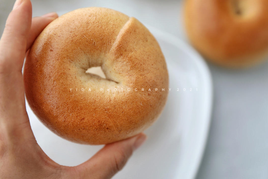 全麦贝果，低糖无油