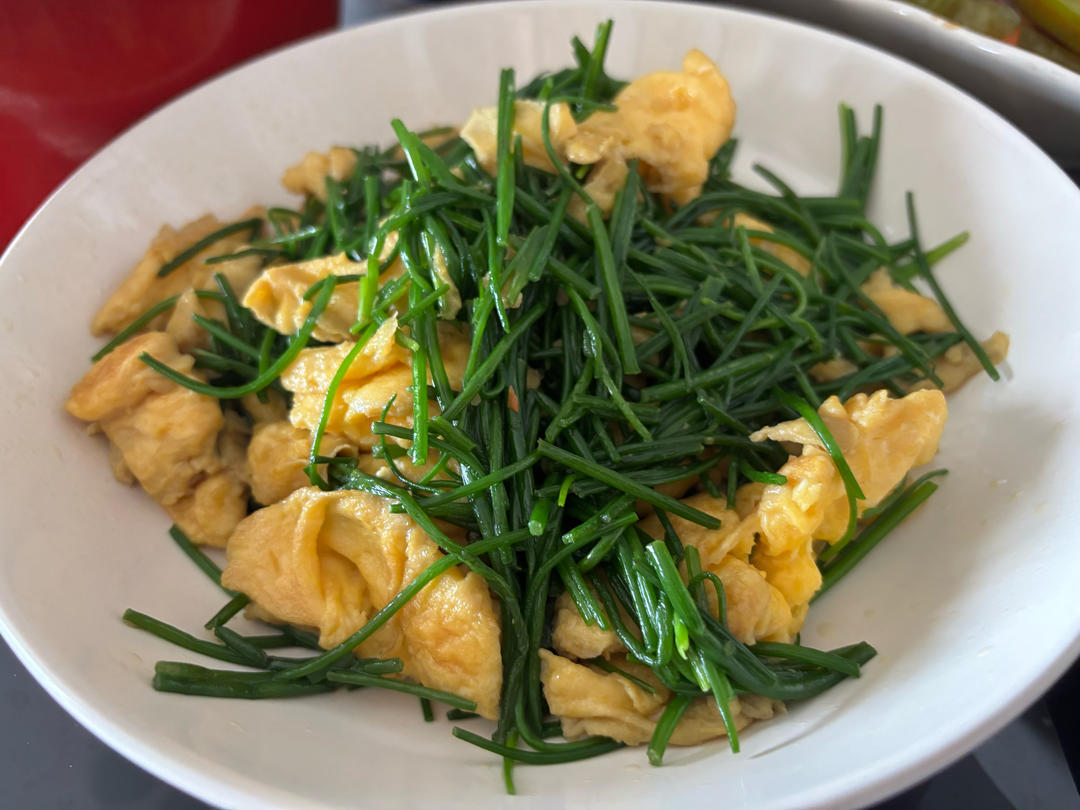 我炒了一盘世上最昂贵的葱：沙葱炒鸡蛋