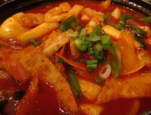 韩式鸡胸炒年糕