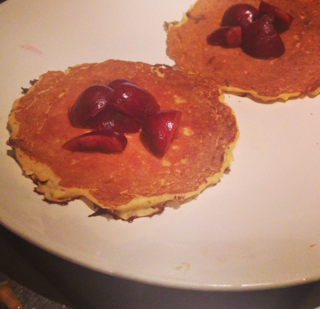香蕉牛奶小煎饼