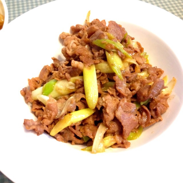 葱爆羊肉