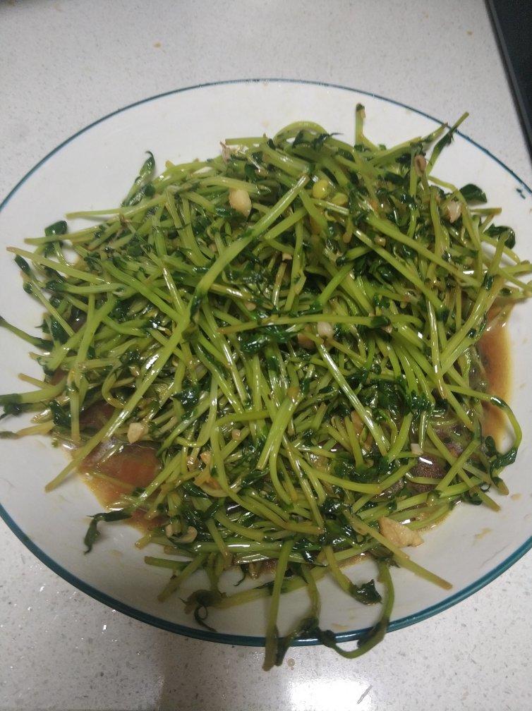 清新豌豆苗
