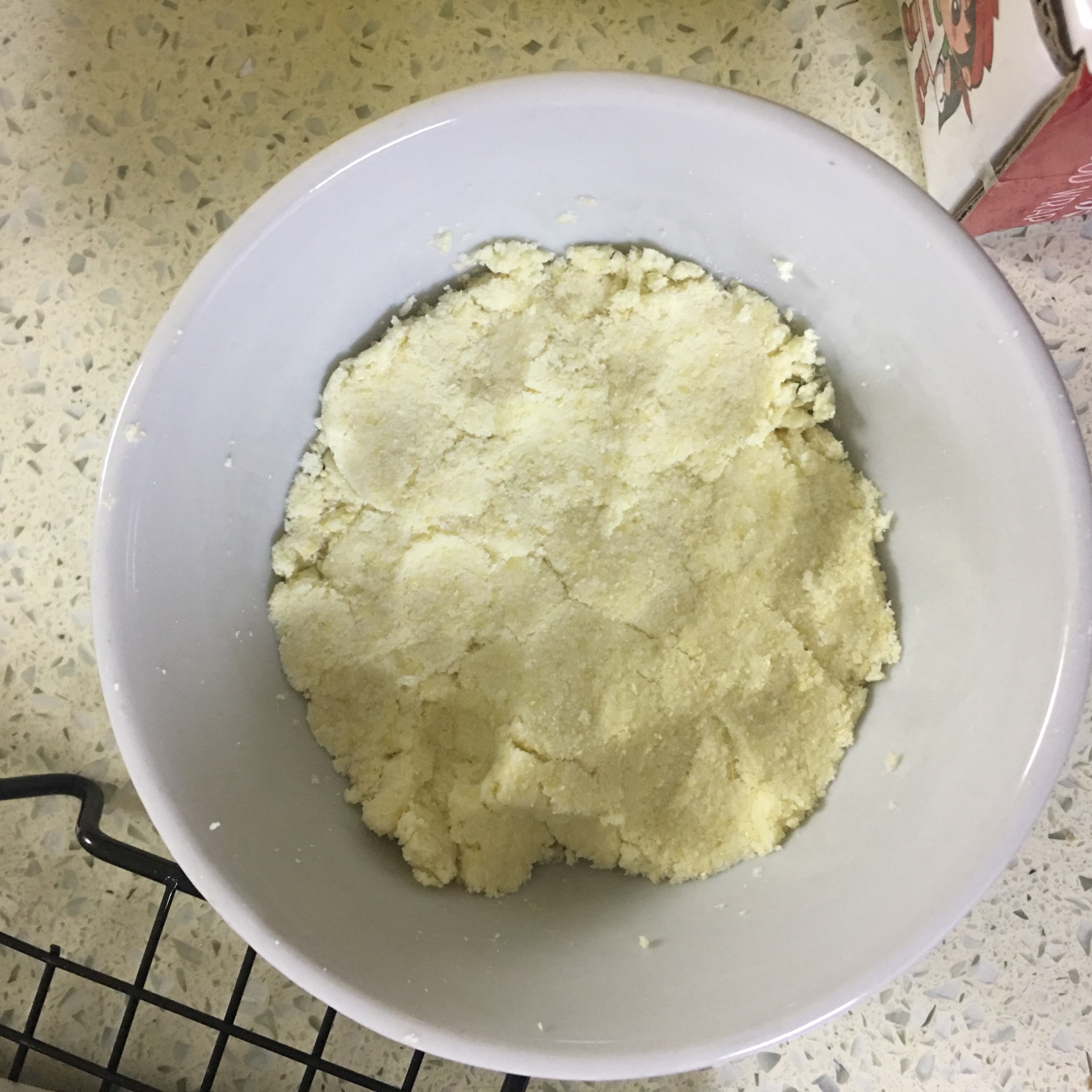 豆渣小圆饼的做法 步骤1