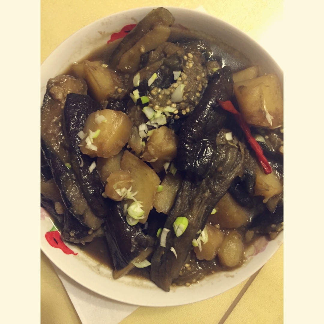 土豆炖茄子