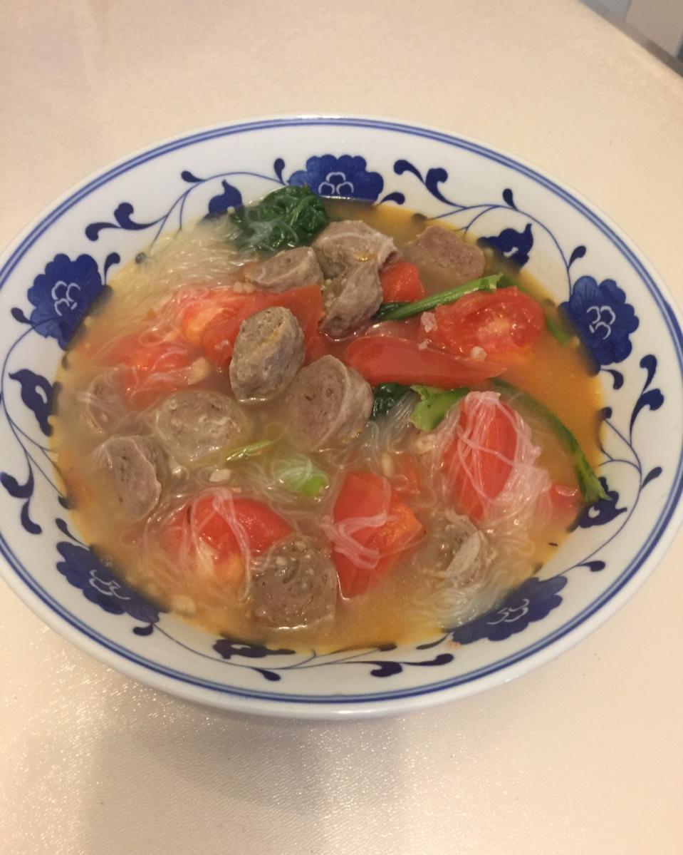 白萝卜潮汕牛肉丸清汤