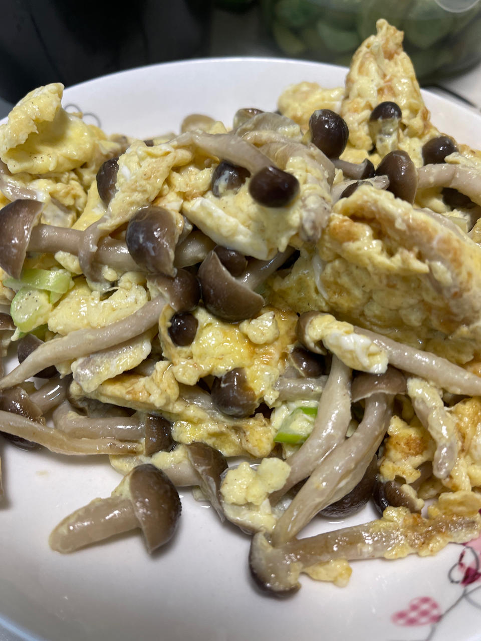 蟹味菇滑蛋