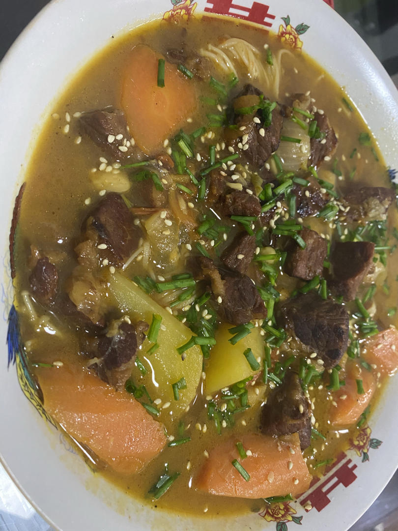 番茄土豆炖牛腩