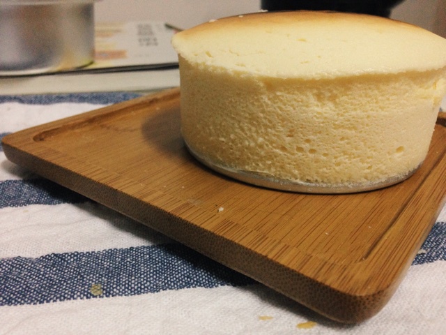 轻乳酪芝士蛋糕6寸#皮黑森林#