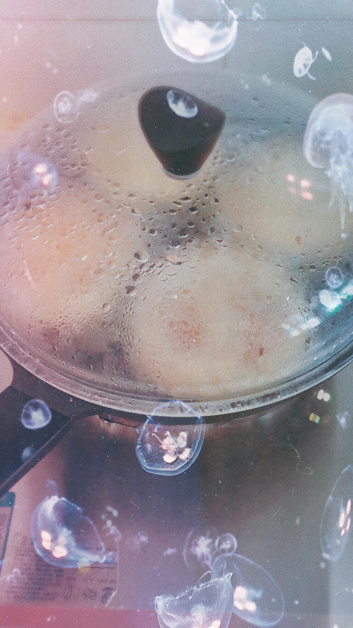 早餐霸王~沉甸甸鸡蛋汉堡