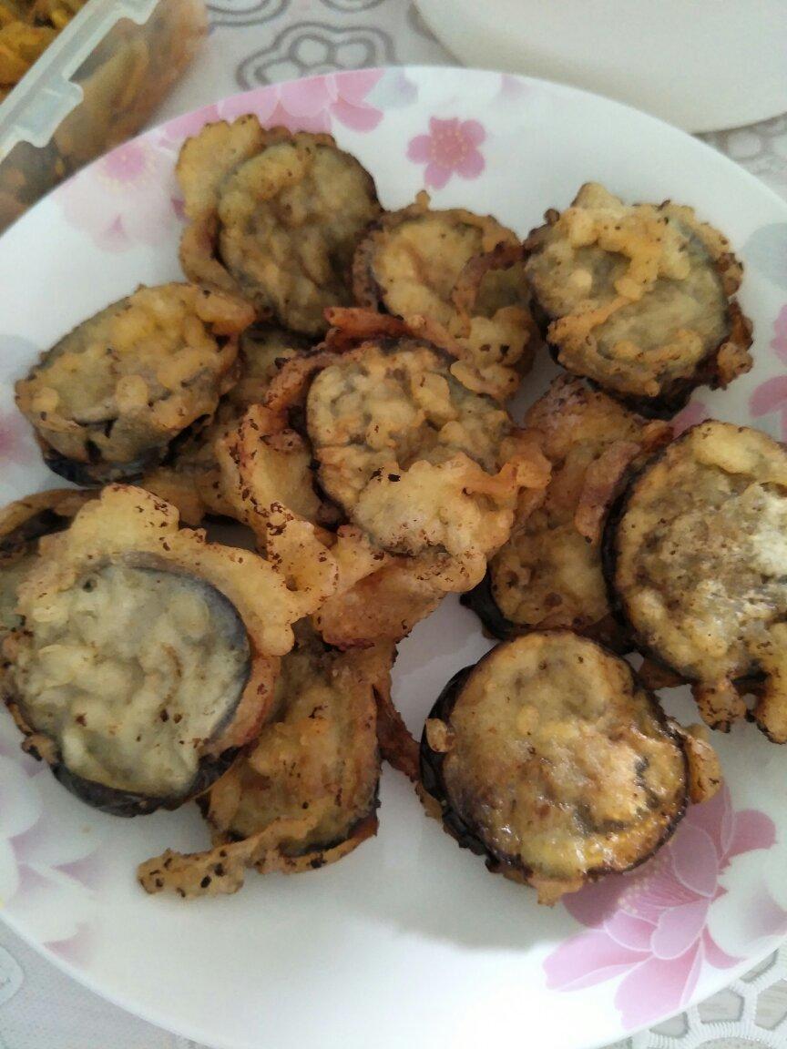 炸茄子盒