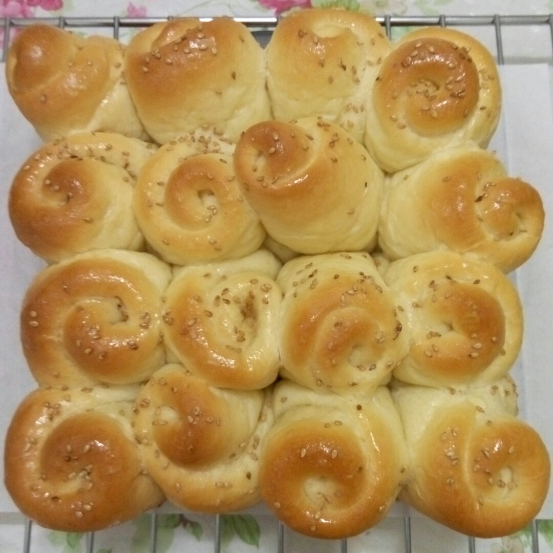 脆底蜂蜜小面包
