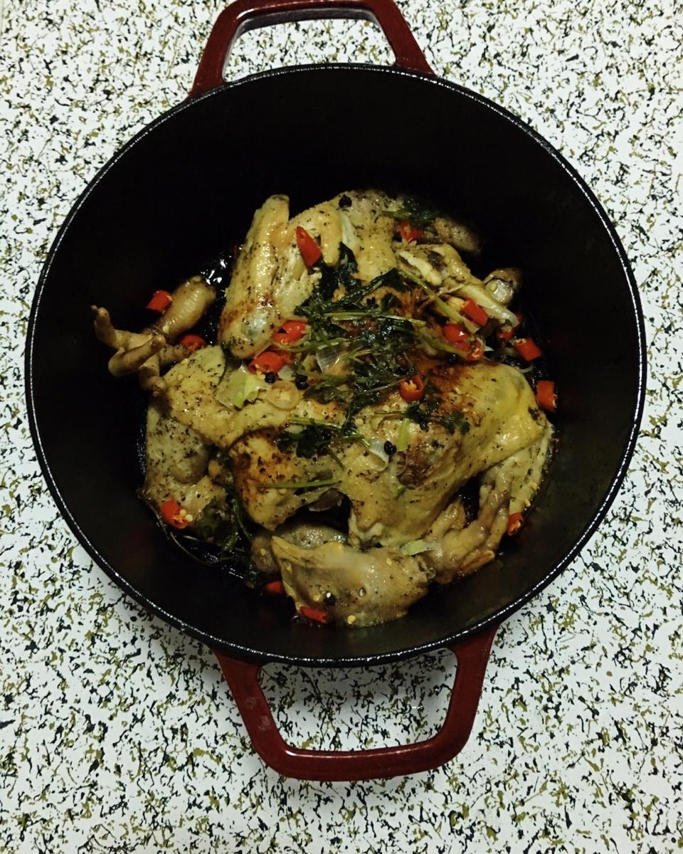 无水葱油鸡｜美食台