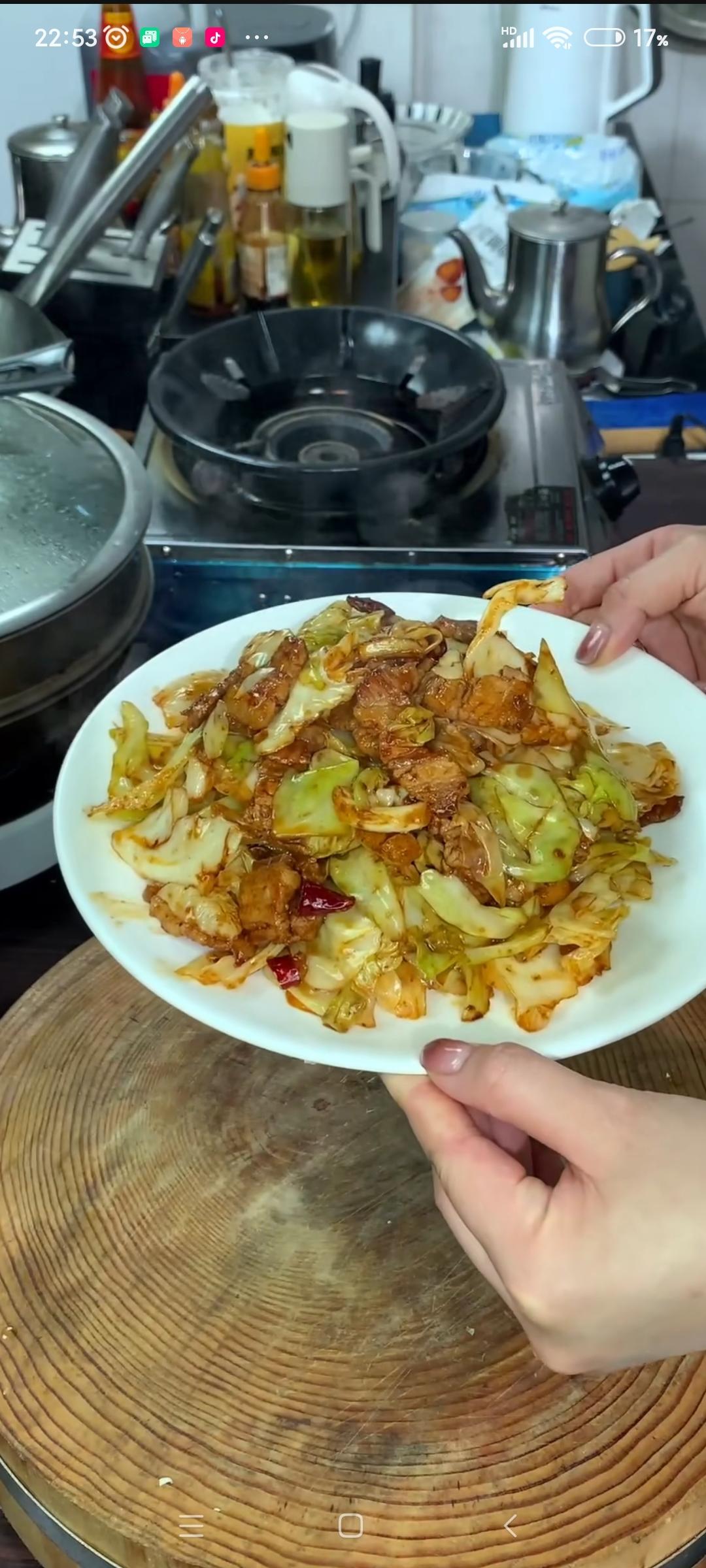 干锅包菜的做法