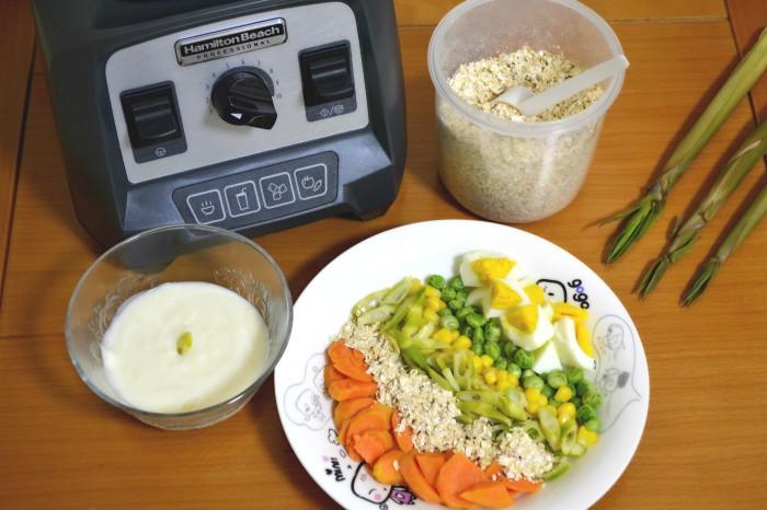 燕麦春笋田园瘦身餐【破壁机版本】